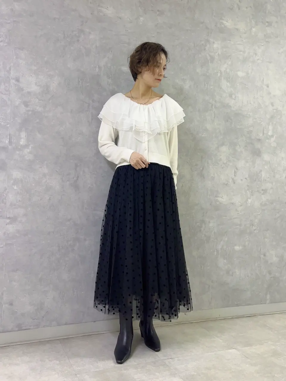 GRACE CONTINENTAL 亀田 未希 コーディネート画像