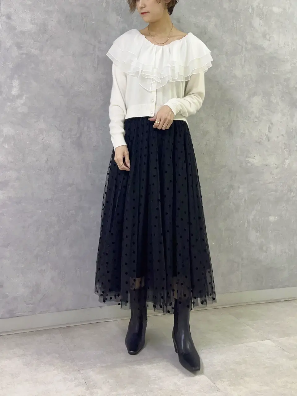 GRACE CONTINENTAL 亀田 未希 コーディネート画像