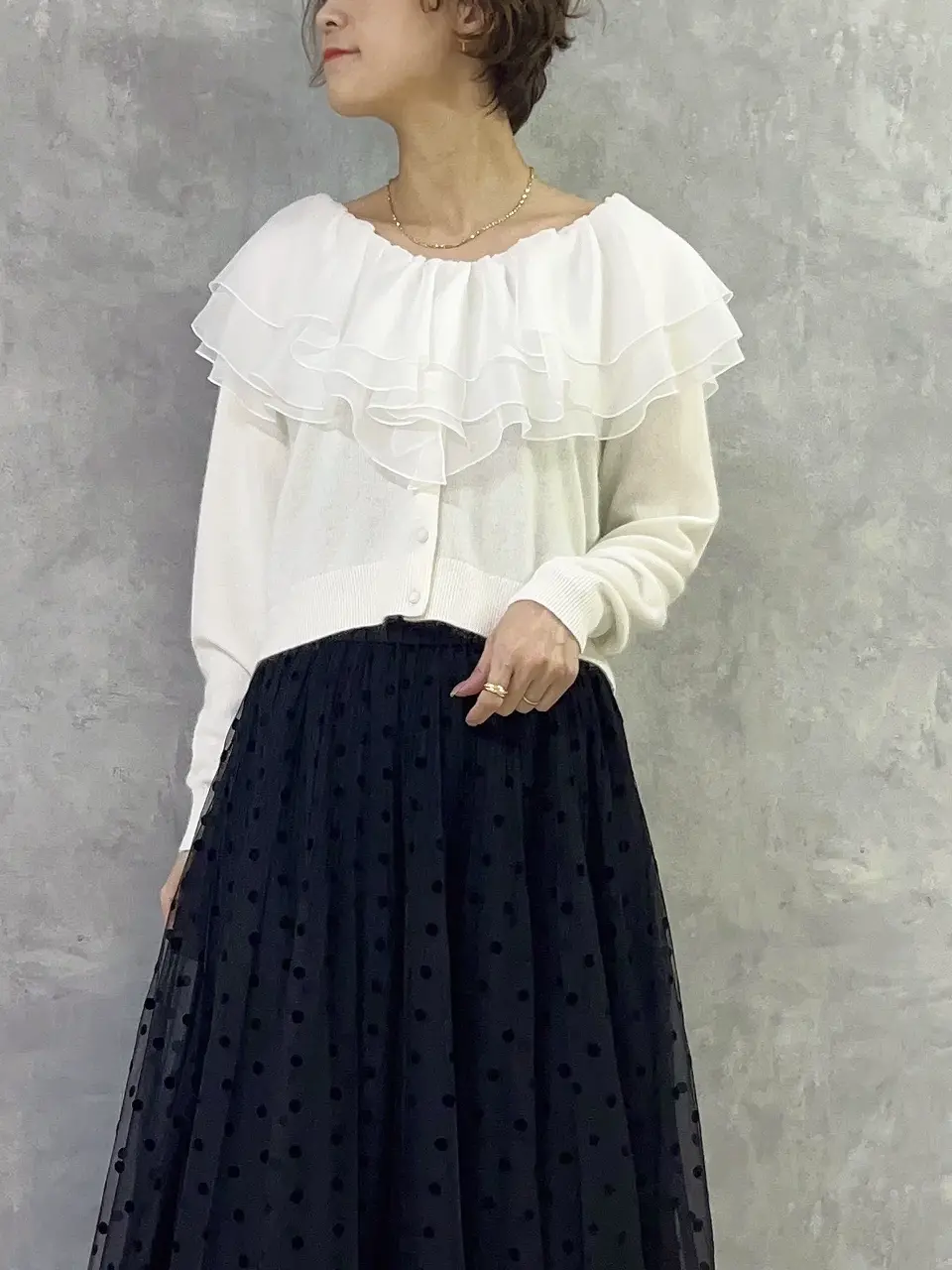 GRACE CONTINENTAL 亀田 未希 コーディネート画像