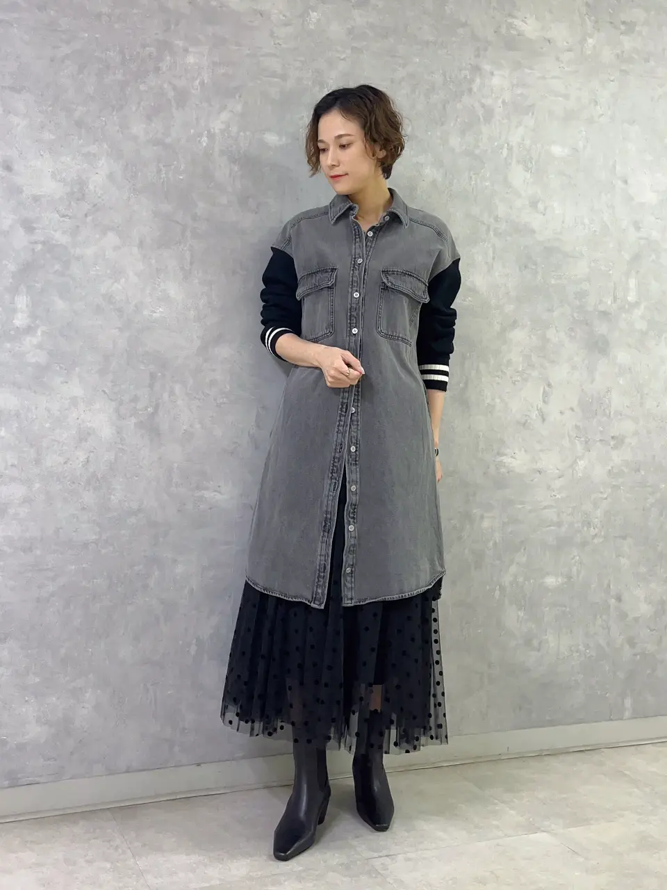 GRACE CONTINENTAL 亀田 未希 コーディネート画像