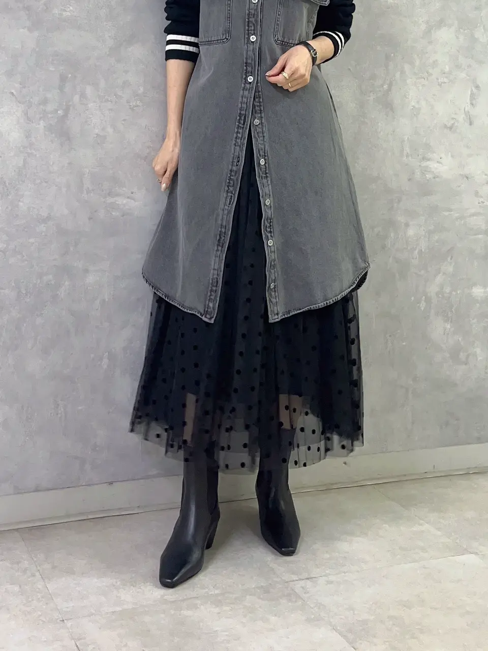 GRACE CONTINENTAL 亀田 未希 コーディネート画像