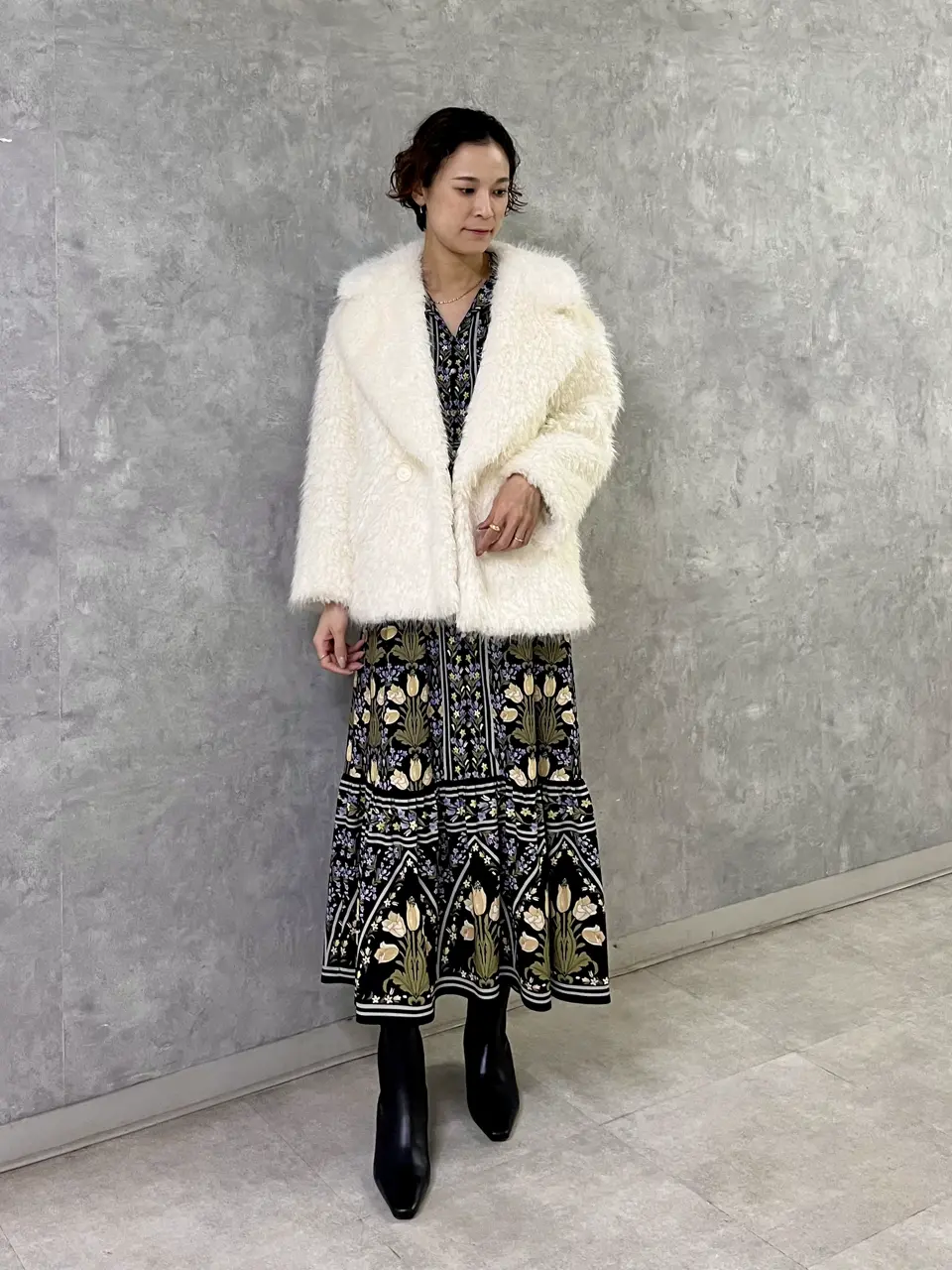 GRACE CONTINENTAL 亀田 未希 コーディネート画像