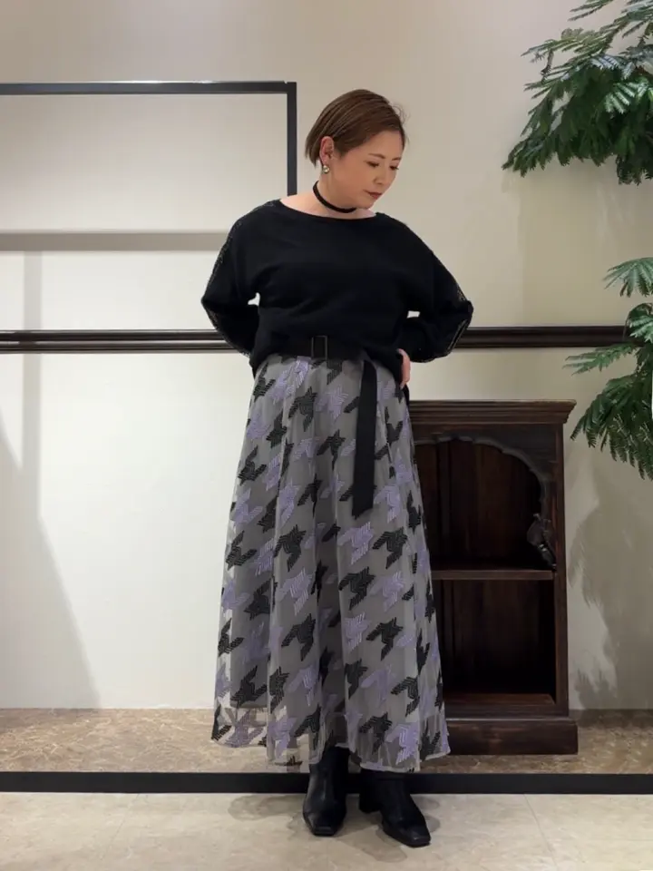 GRACE CONTINENTAL N.YURI コーディネート画像