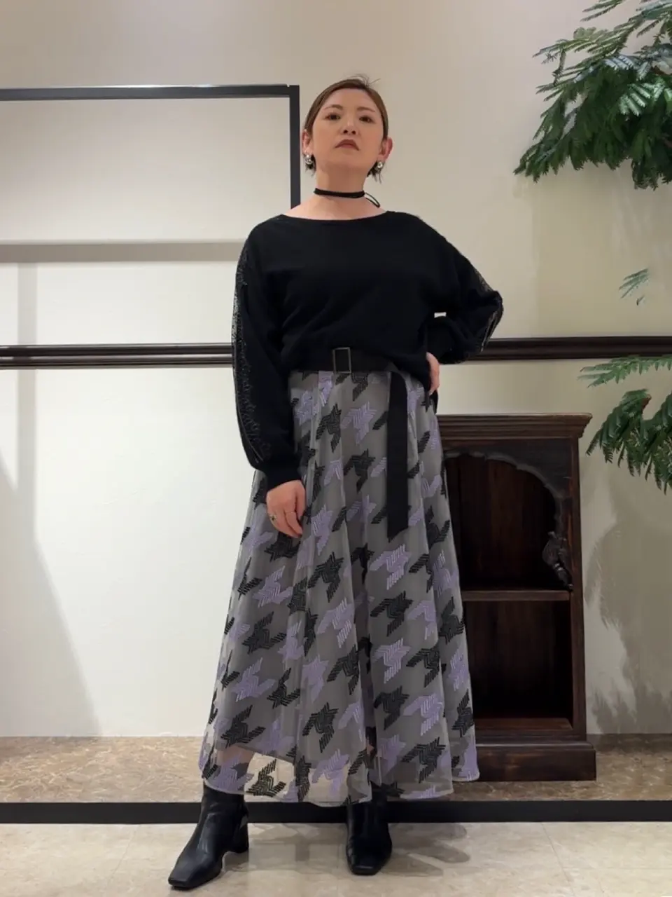 GRACE CONTINENTAL N.YURI コーディネート画像