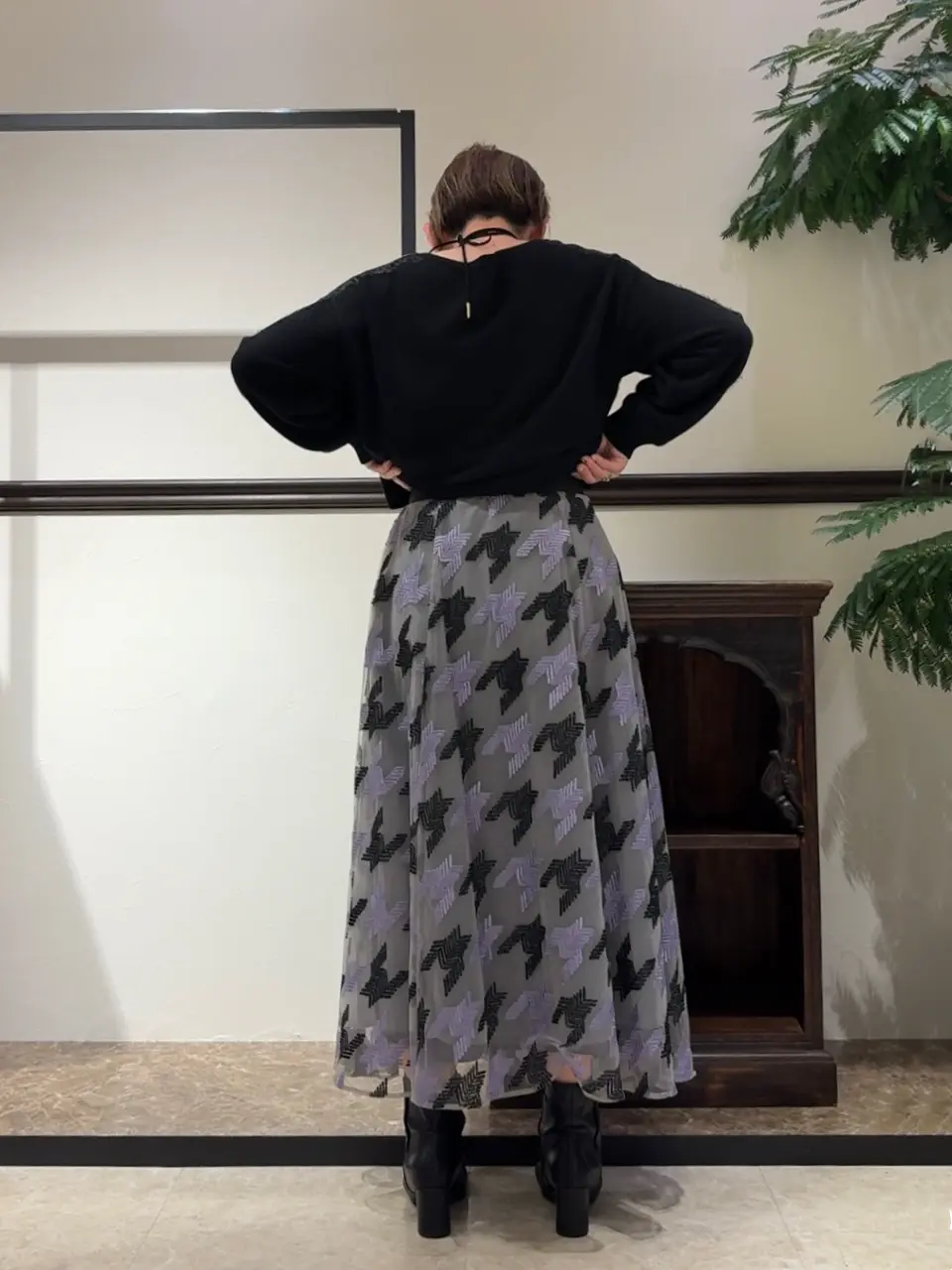 GRACE CONTINENTAL N.YURI コーディネート画像