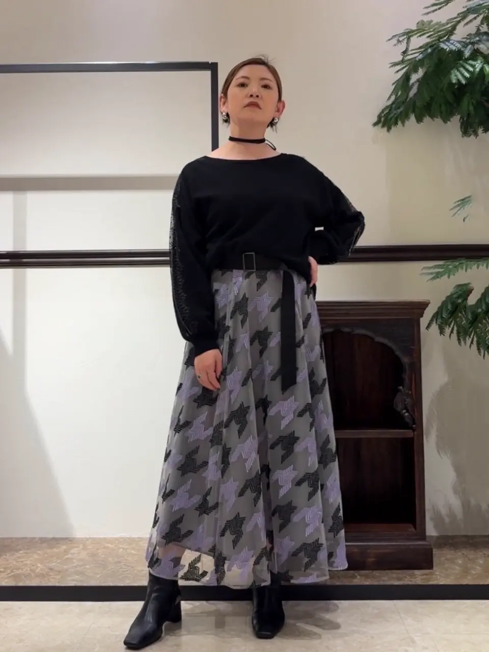 GRACE CONTINENTAL N.YURI コーディネート画像