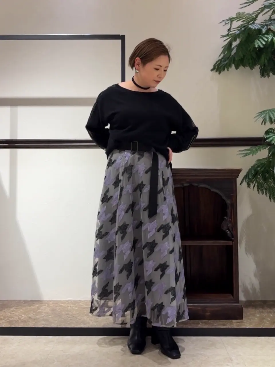 GRACE CONTINENTAL N.YURI コーディネート画像