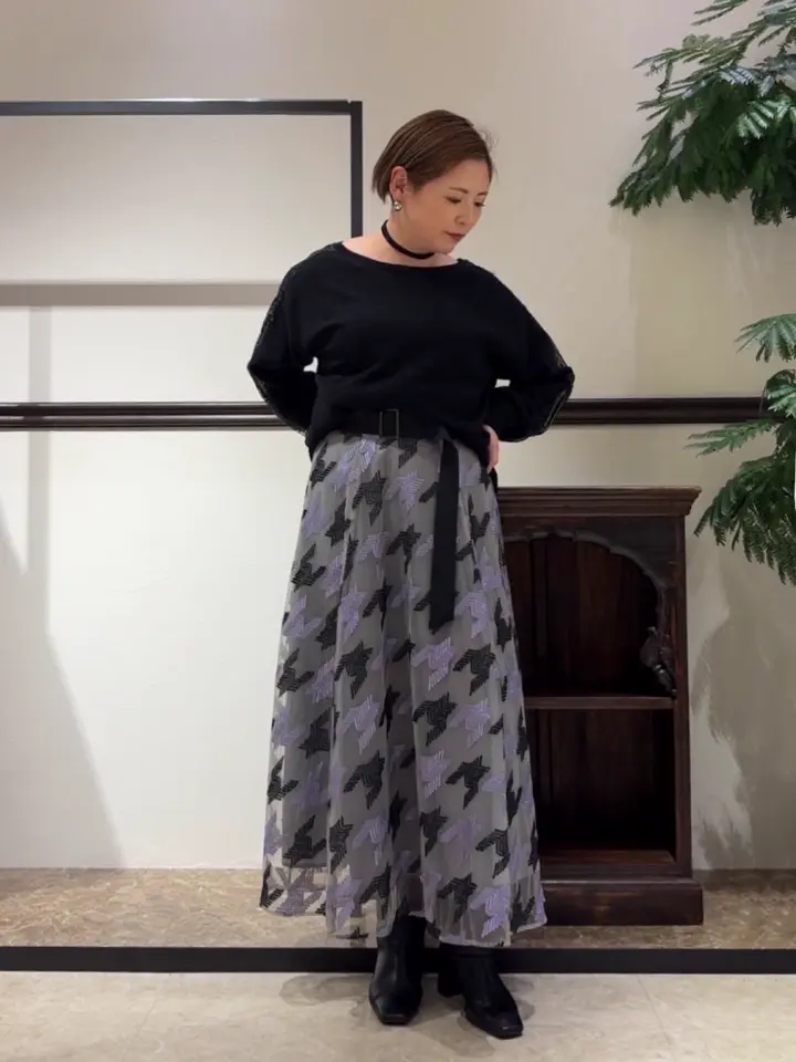 GRACE CONTINENTAL N.YURI コーディネート画像