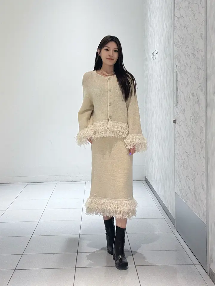 GRACE CONTINENTAL 王　宇キン コーディネート画像