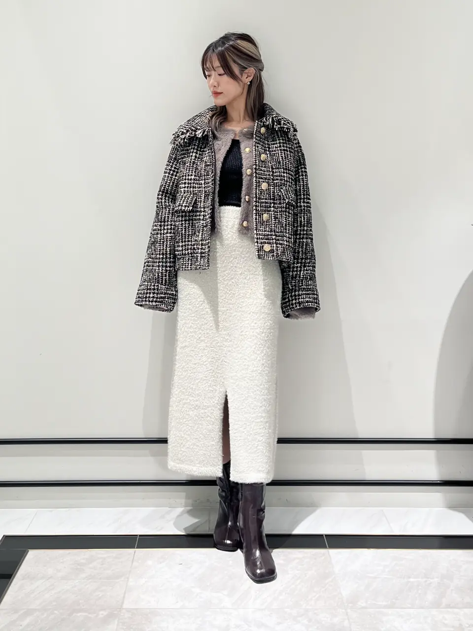 GRACE CONTINENTAL A.Kameyama コーディネート画像