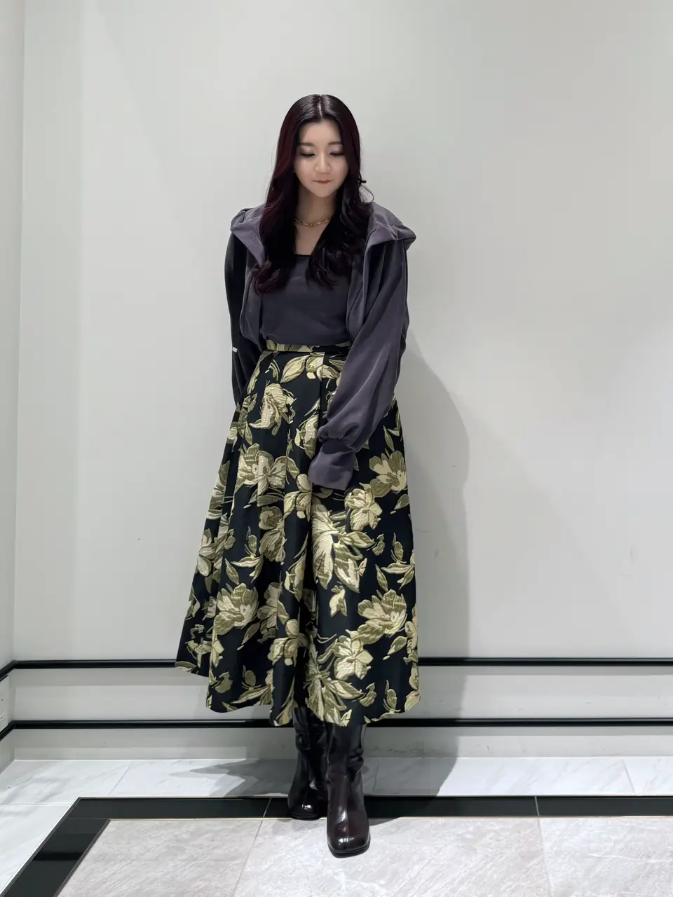 GRACE CONTINENTAL MOMOKO コーディネート画像