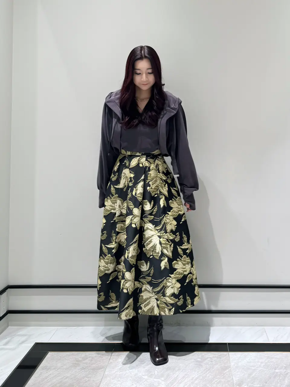 GRACE CONTINENTAL MOMOKO コーディネート画像