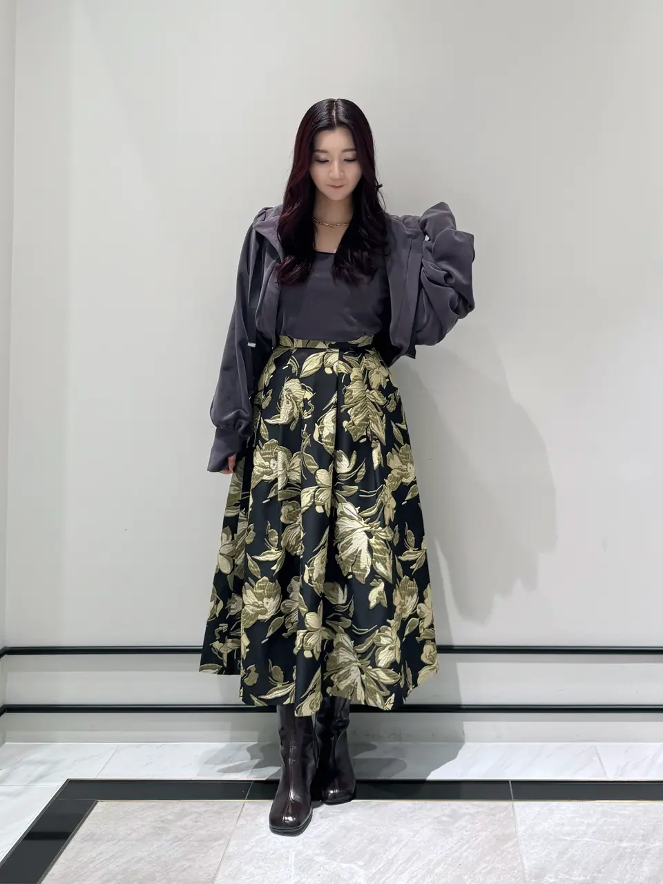 GRACE CONTINENTAL MOMOKO コーディネート画像