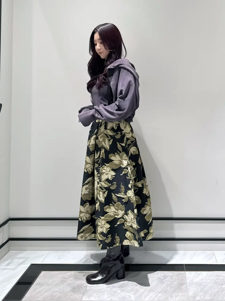 GRACE CONTINENTAL MOMOKO コーディネート画像