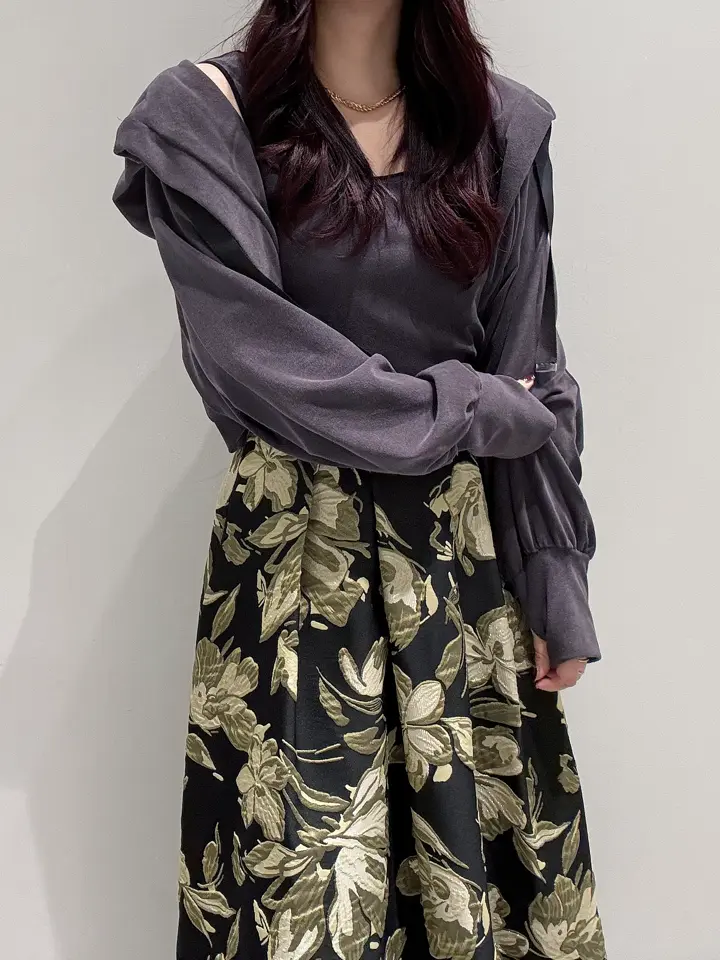 GRACE CONTINENTAL MOMOKO コーディネート画像