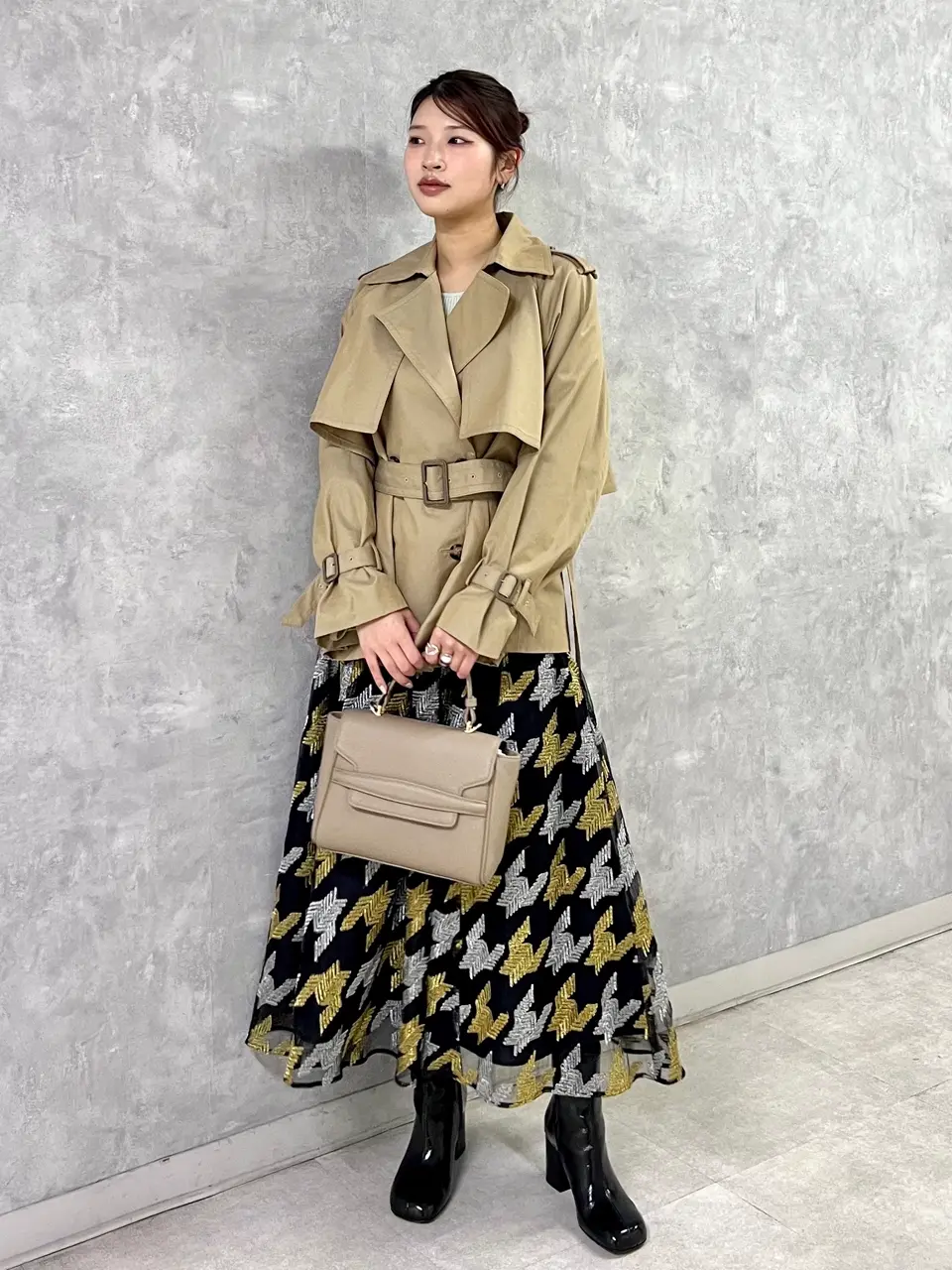 GRACE CONTINENTAL NORIA コーディネート画像