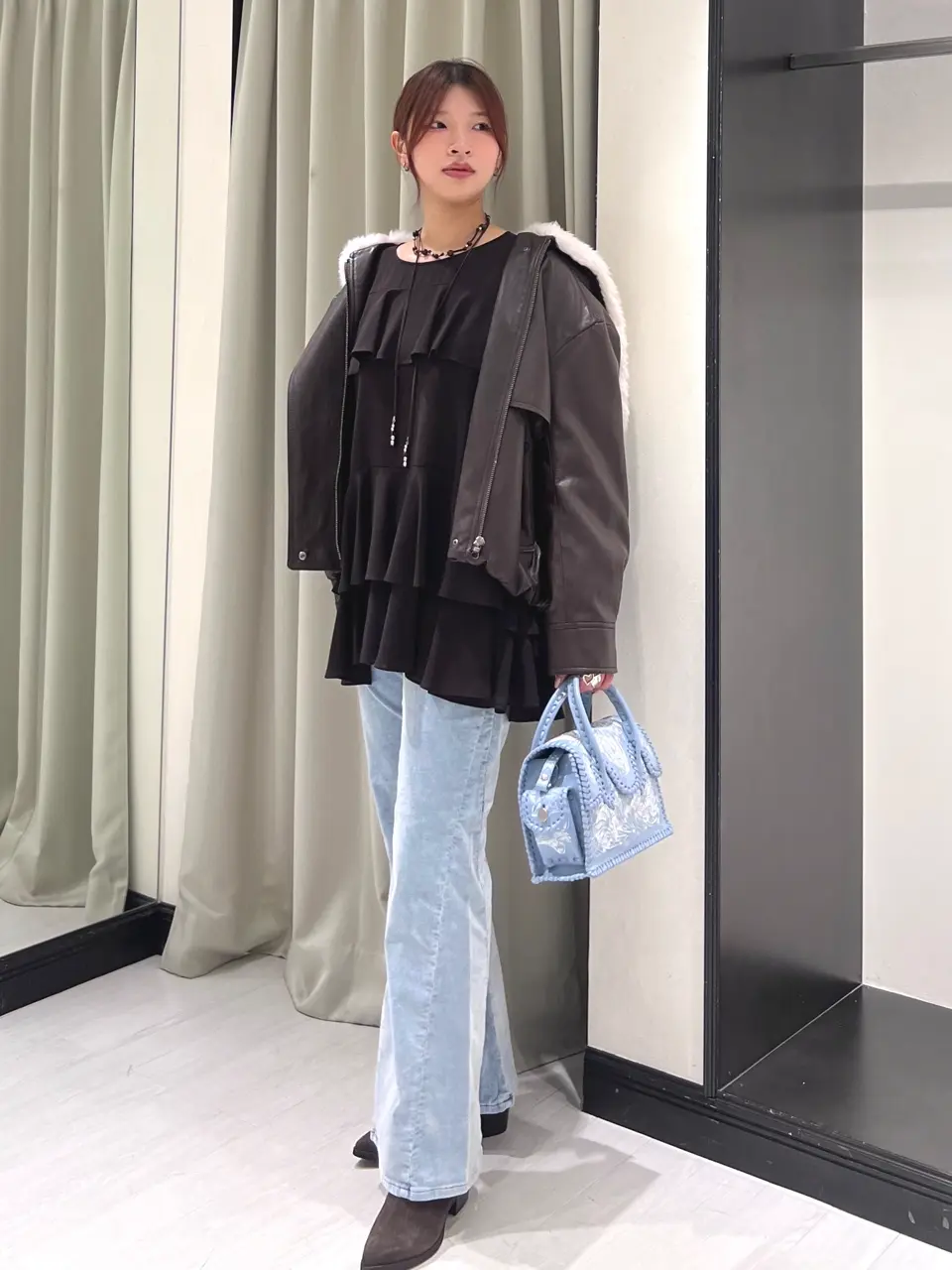 GRACE CONTINENTAL NORIA コーディネート画像