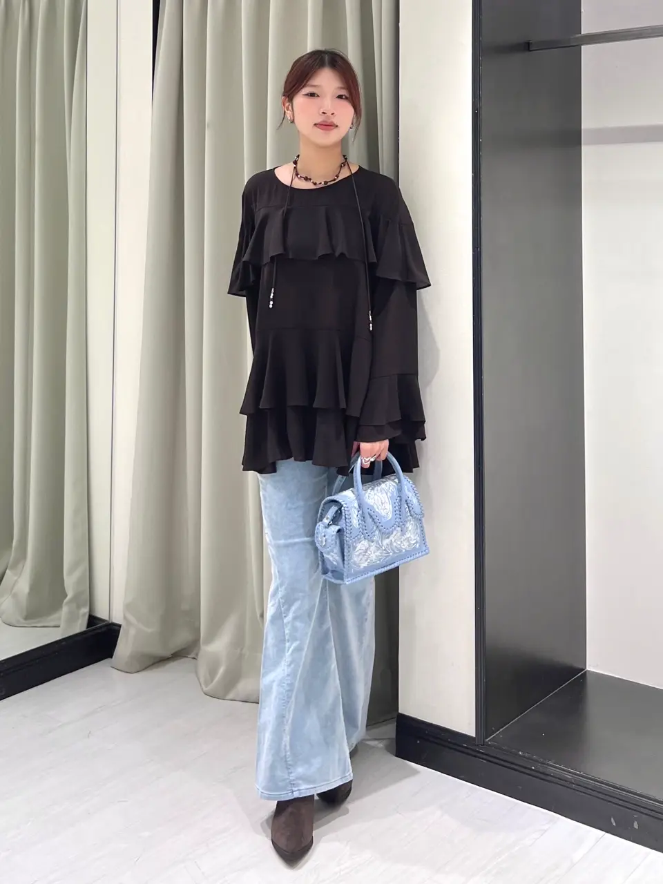 GRACE CONTINENTAL NORIA コーディネート画像