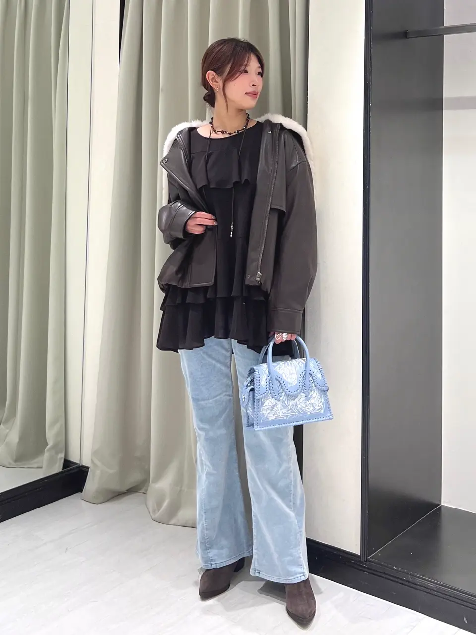 GRACE CONTINENTAL NORIA コーディネート画像