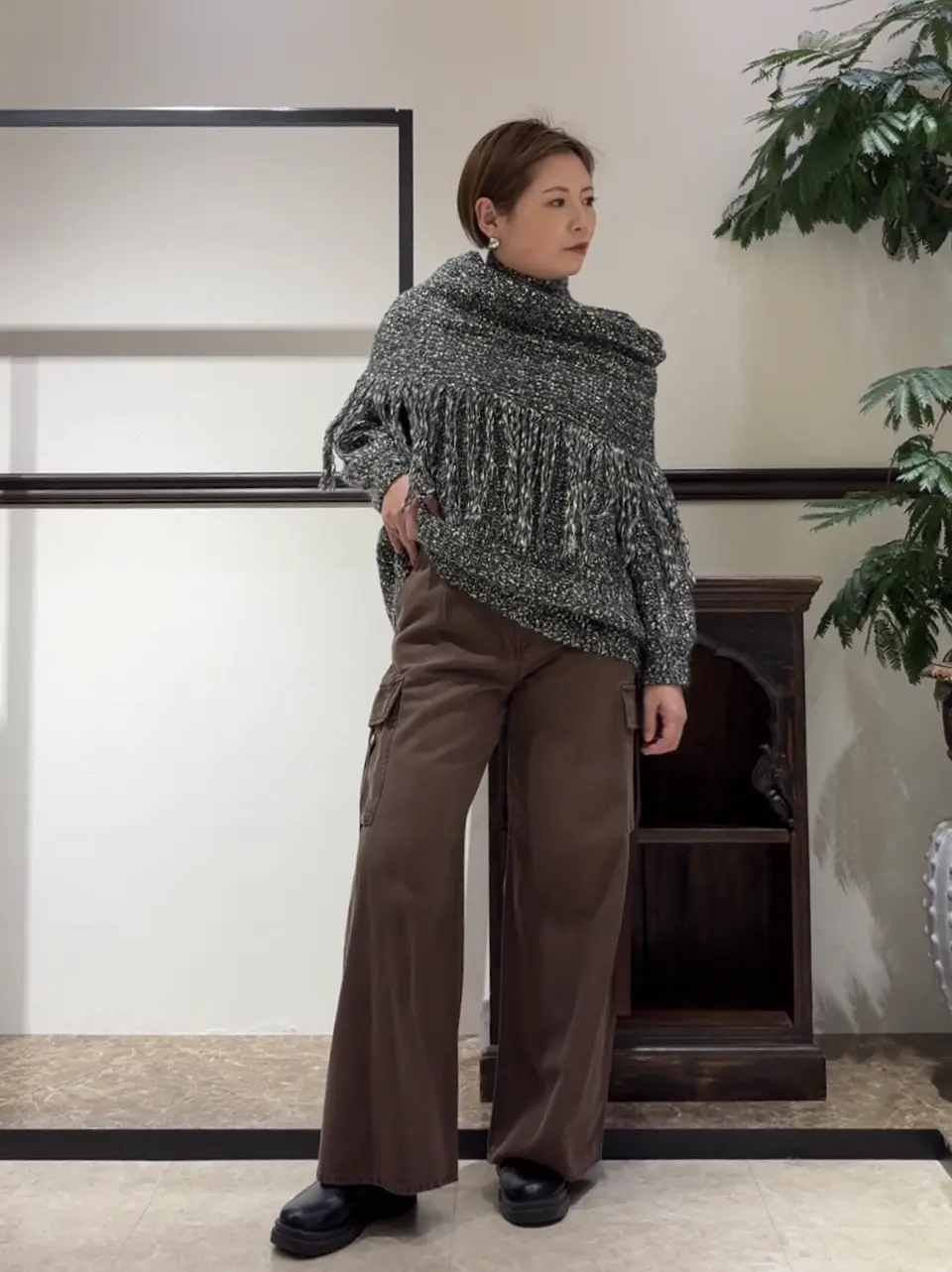 GRACE CONTINENTAL N.YURI コーディネート画像