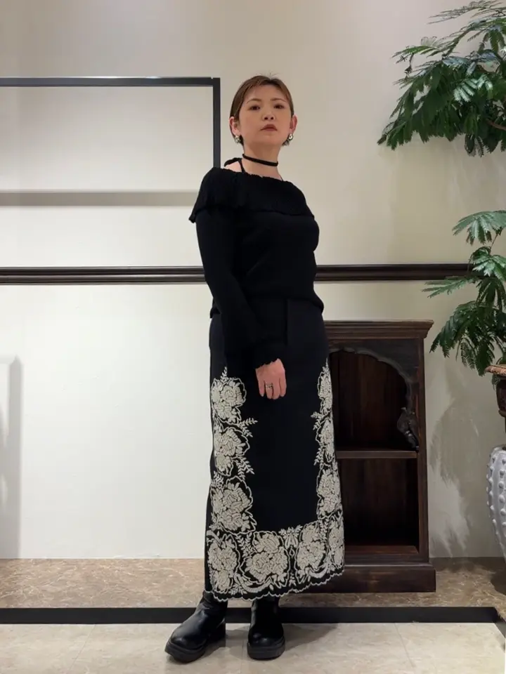 GRACE CONTINENTAL N.YURI コーディネート画像