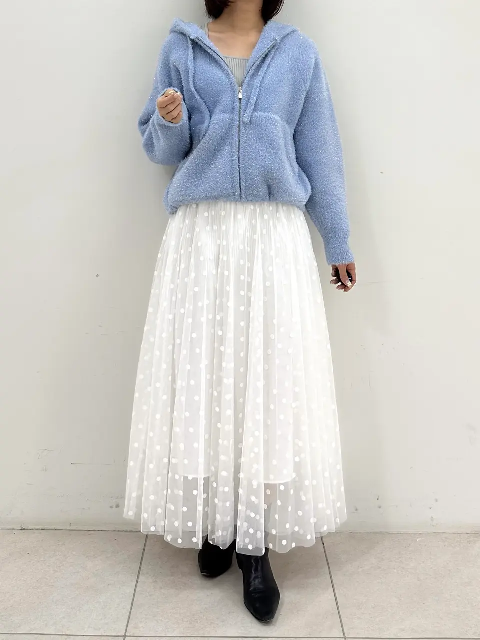 GRACE CONTINENTAL MORITA AI コーディネート画像