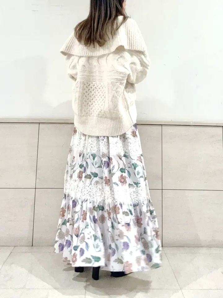 GRACE CONTINENTAL yukimi yonee コーディネート画像