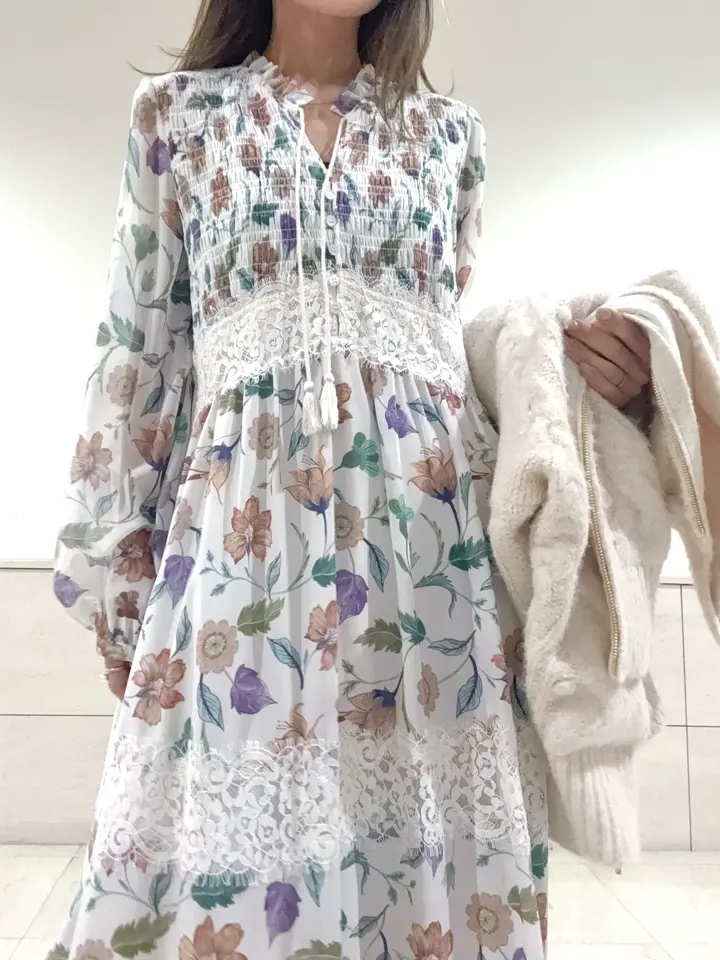 GRACE CONTINENTAL yukimi yonee コーディネート画像