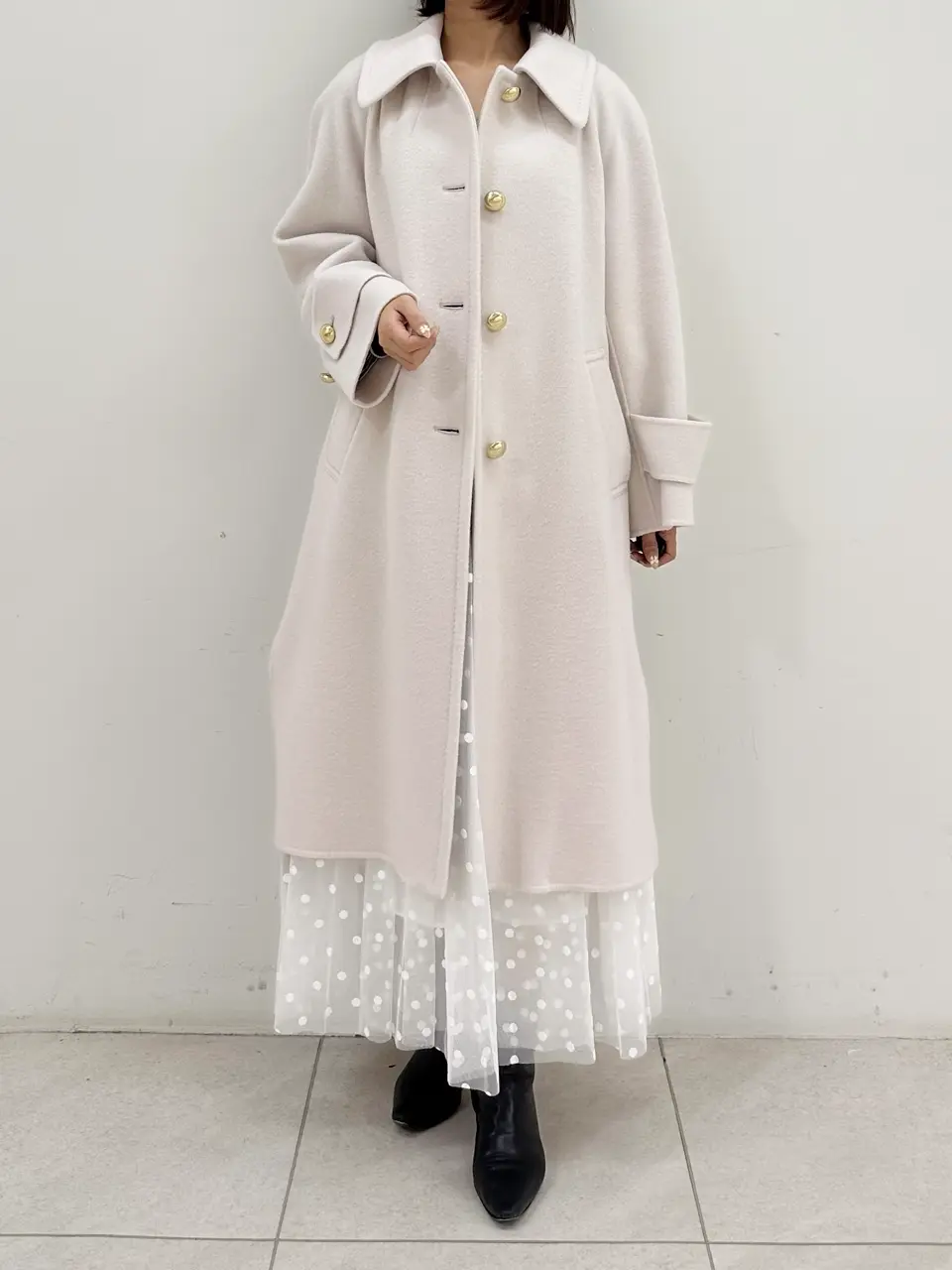 GRACE CONTINENTAL MORITA AI コーディネート画像