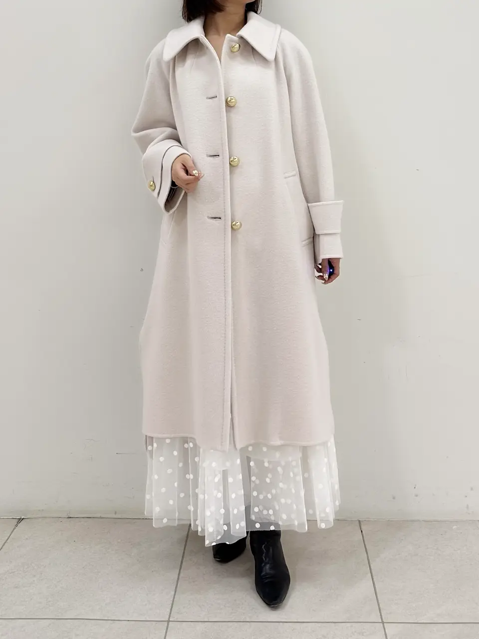 GRACE CONTINENTAL MORITA AI コーディネート画像