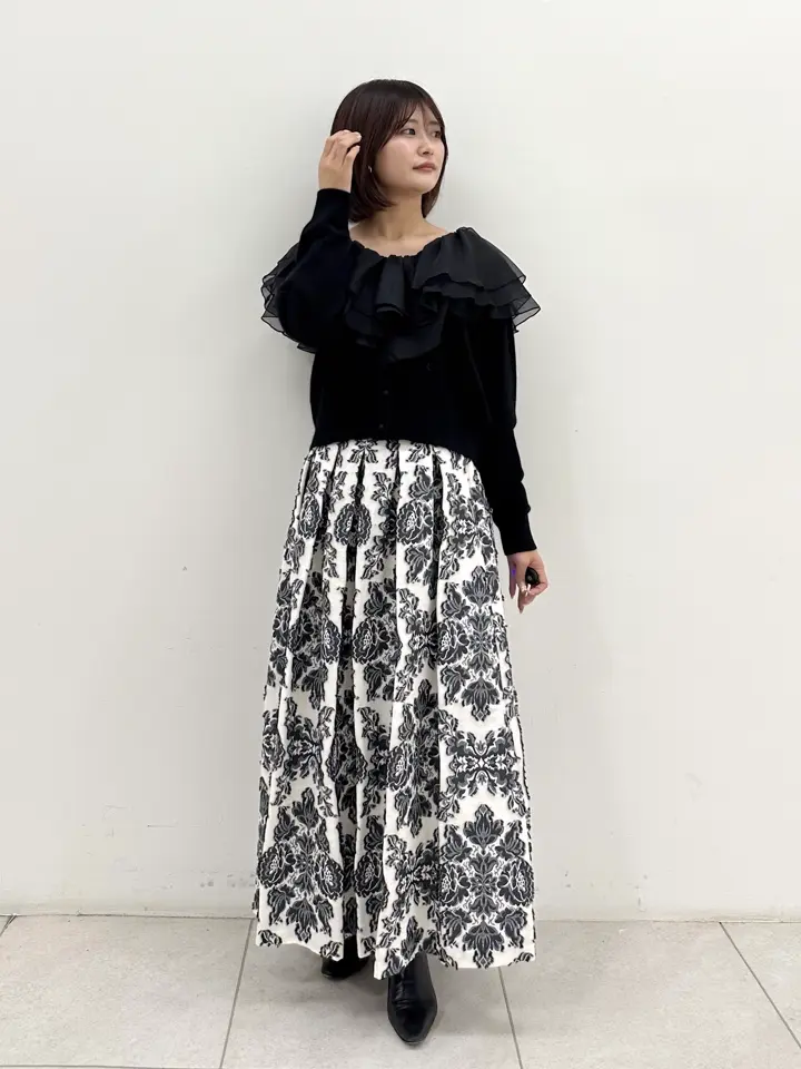 GRACE CONTINENTAL MORITA AI コーディネート画像