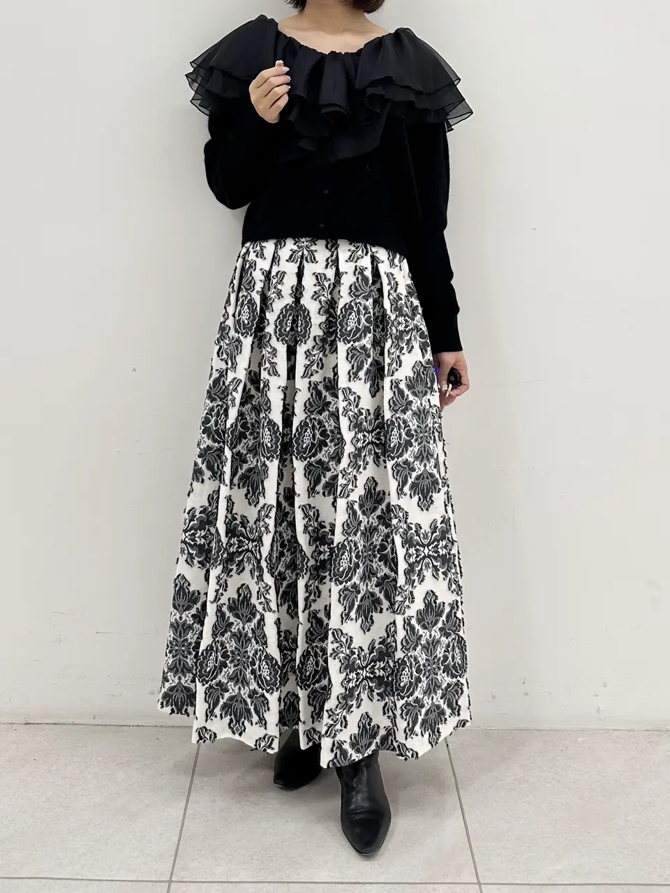 GRACE CONTINENTAL MORITA AI コーディネート画像