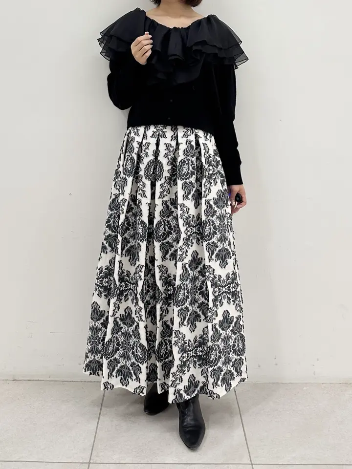 GRACE CONTINENTAL MORITA AI コーディネート画像