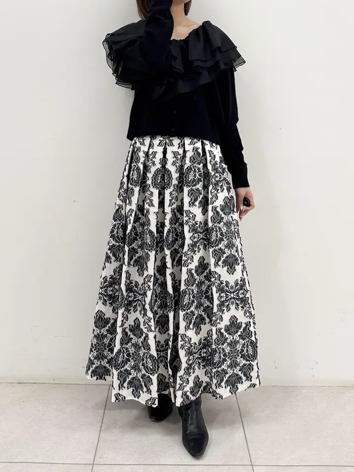 GRACE CONTINENTAL MORITA AI コーディネート画像