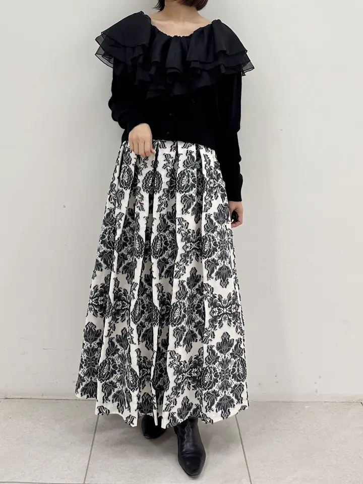 GRACE CONTINENTAL MORITA AI コーディネート画像