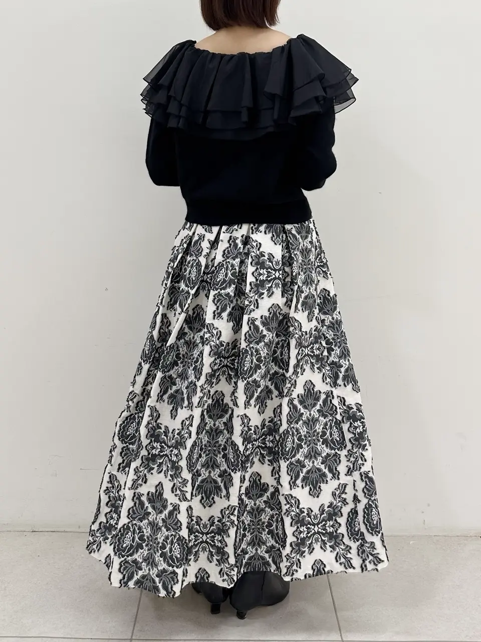 GRACE CONTINENTAL MORITA AI コーディネート画像