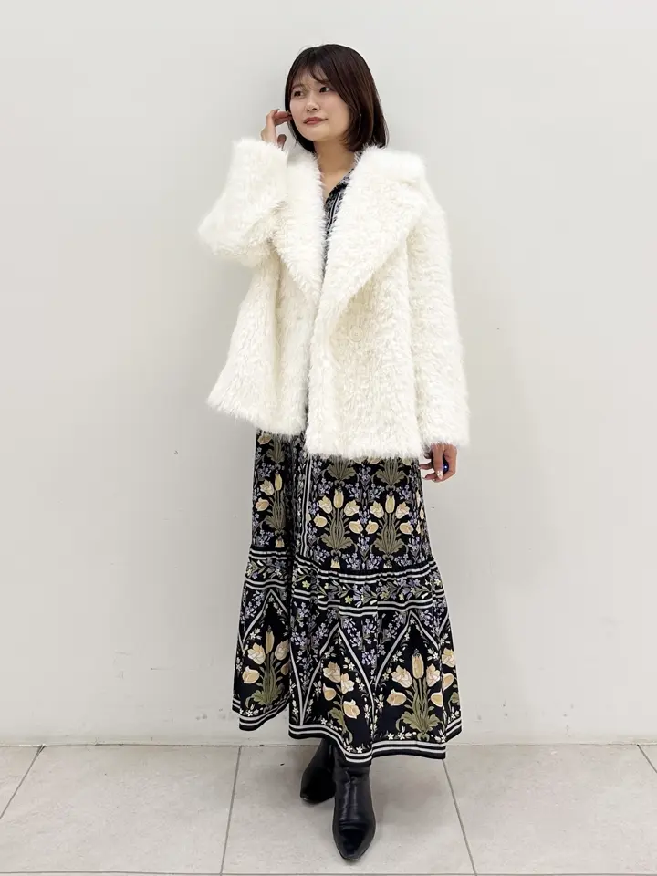 GRACE CONTINENTAL MORITA AI コーディネート画像