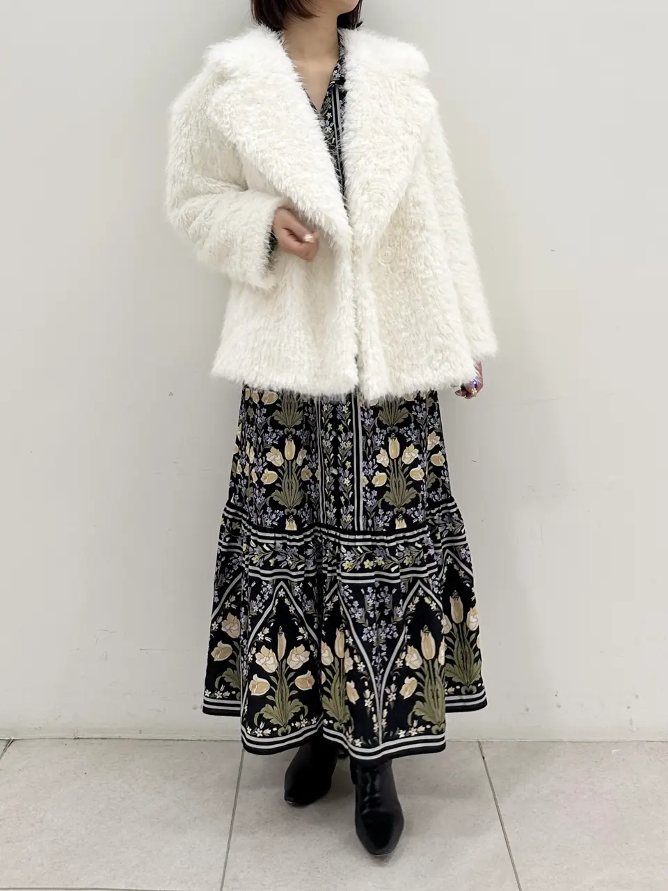 GRACE CONTINENTAL MORITA AI コーディネート画像