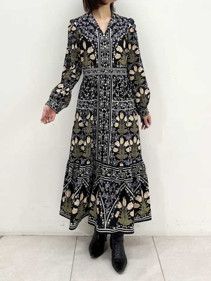 GRACE CONTINENTAL MORITA AI コーディネート画像