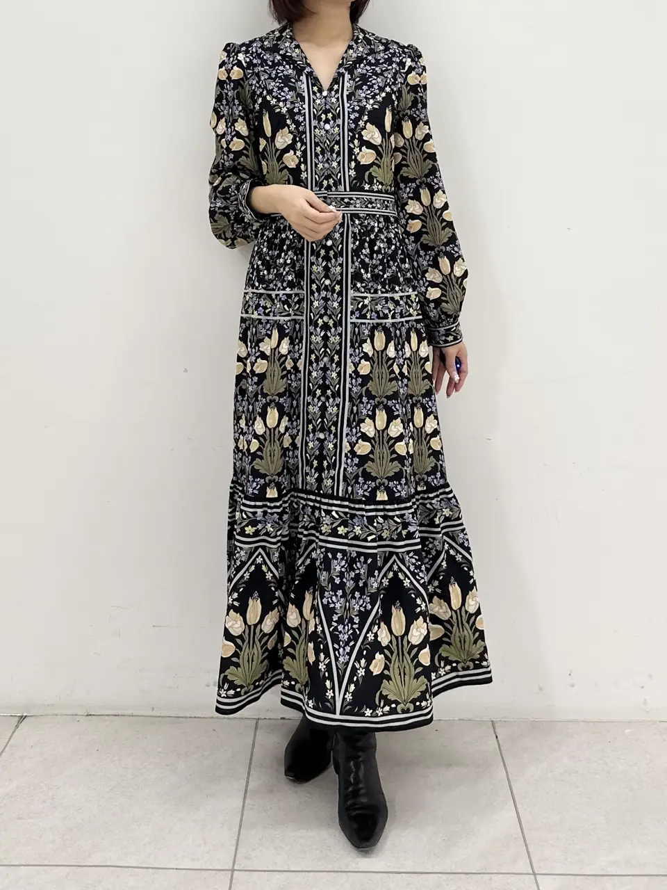 GRACE CONTINENTAL MORITA AI コーディネート画像