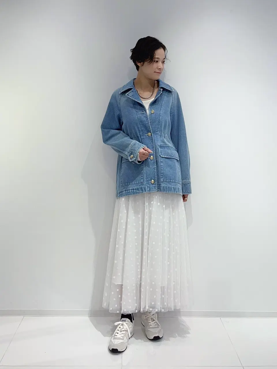  亀田 未希 コーディネート画像