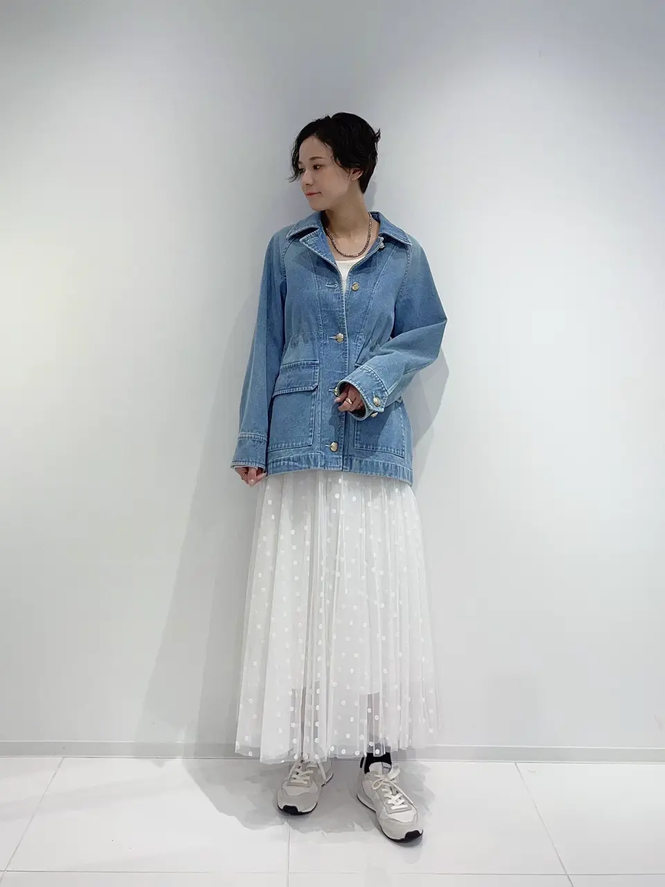 GRACE CONTINENTAL 亀田 未希 コーディネート画像