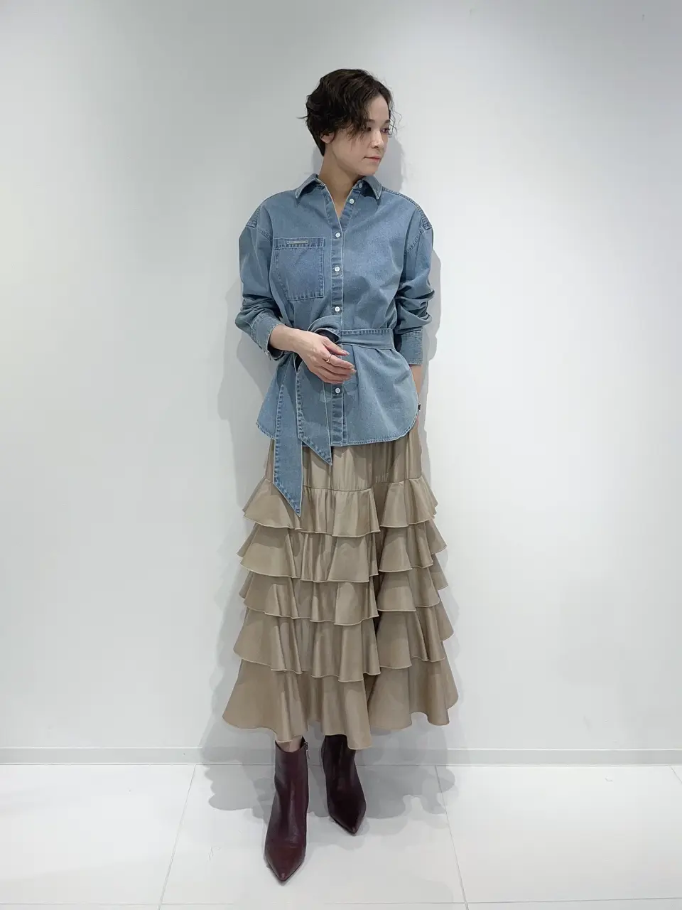  亀田 未希 コーディネート画像