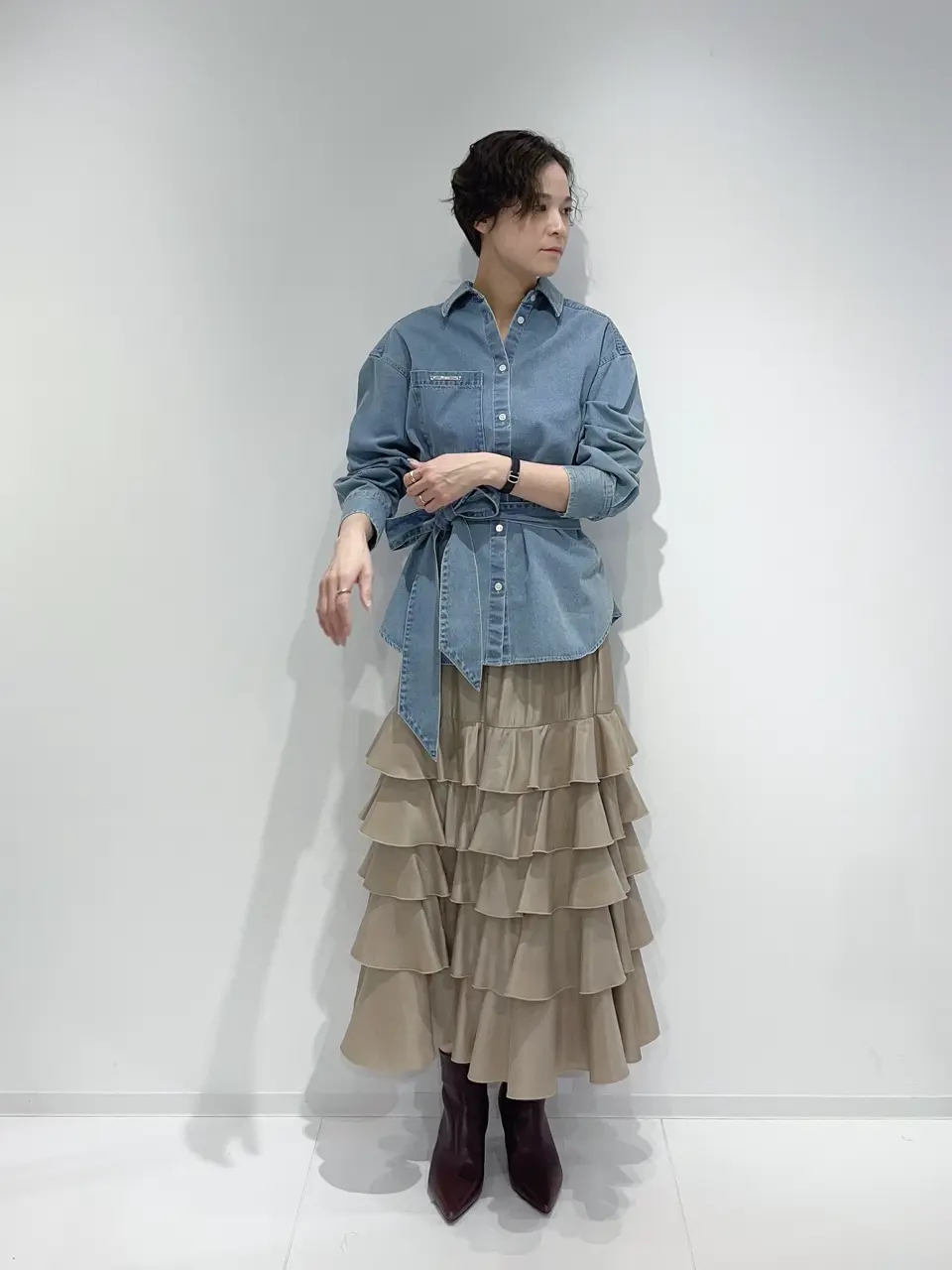 GRACE CONTINENTAL 亀田 未希 コーディネート画像