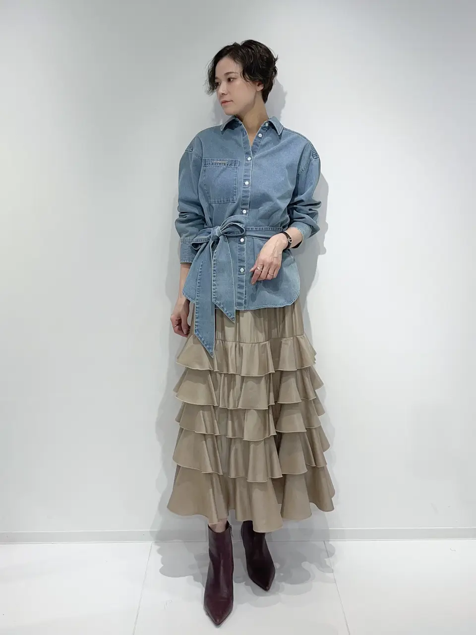 GRACE CONTINENTAL 亀田 未希 コーディネート画像