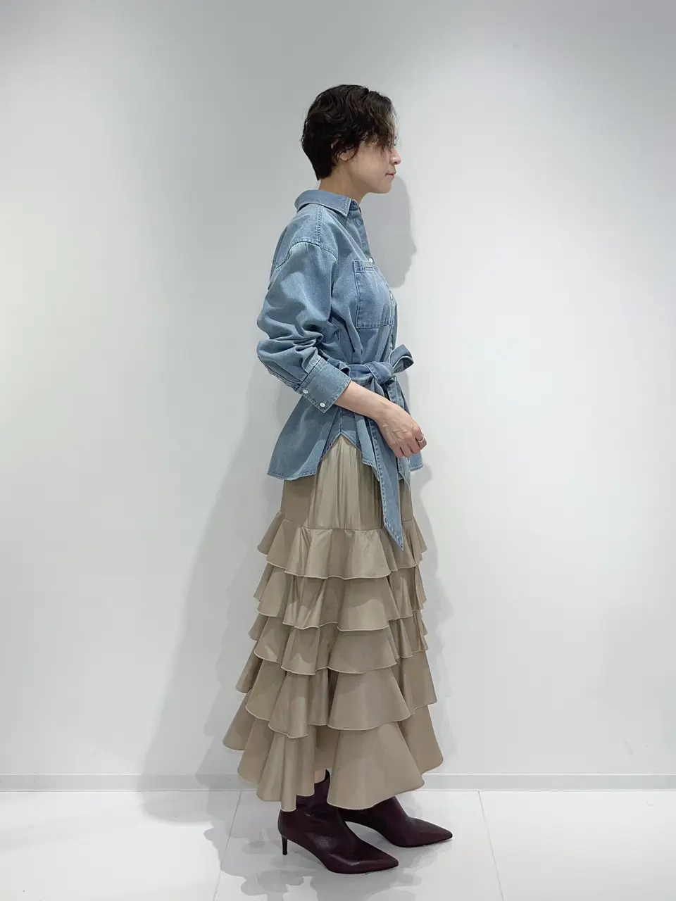 GRACE CONTINENTAL 亀田 未希 コーディネート画像