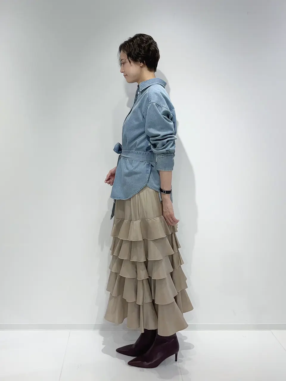 GRACE CONTINENTAL 亀田 未希 コーディネート画像