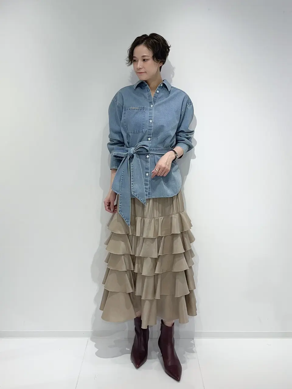 GRACE CONTINENTAL 亀田 未希 コーディネート画像