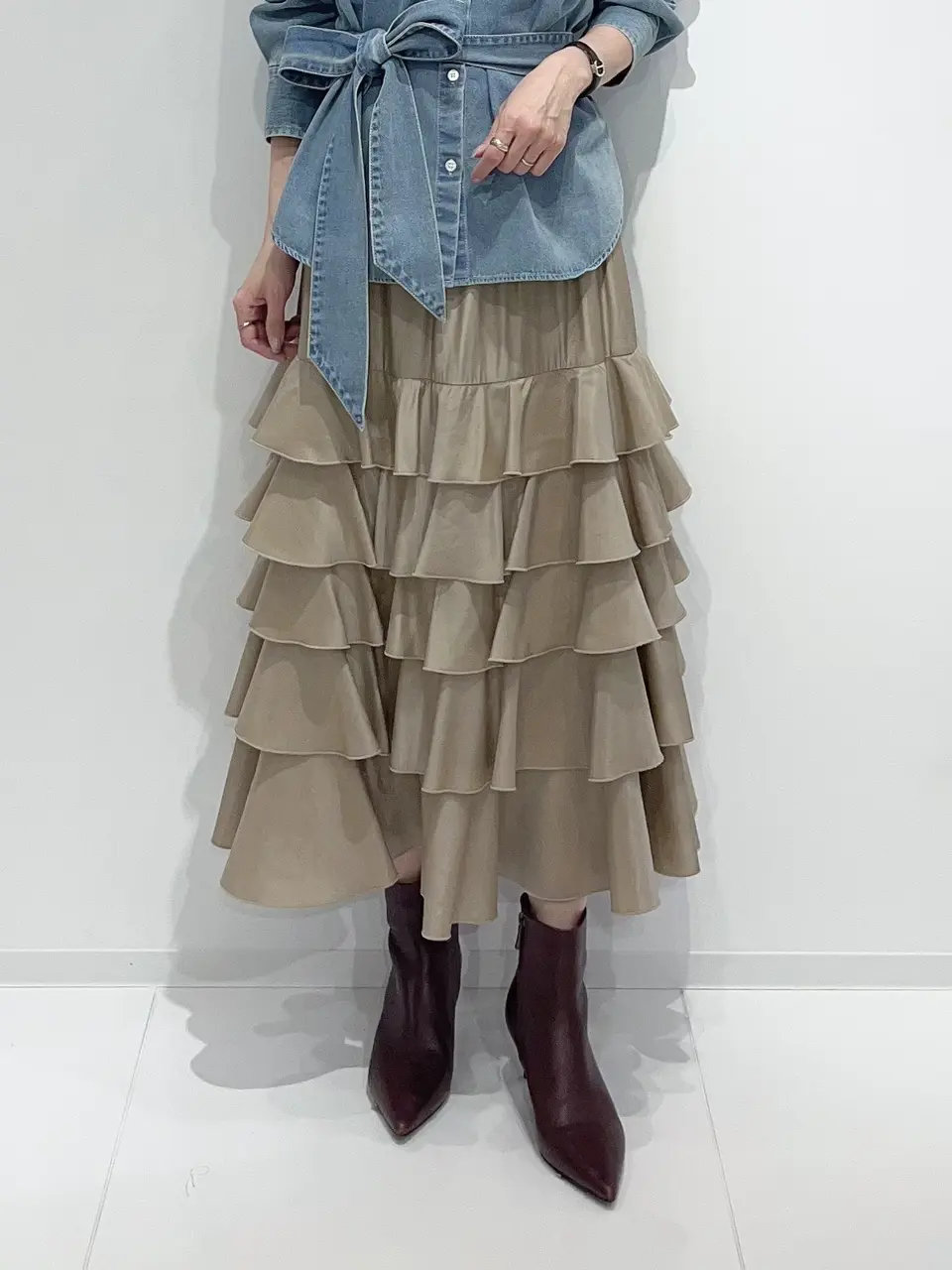 GRACE CONTINENTAL 亀田 未希 コーディネート画像