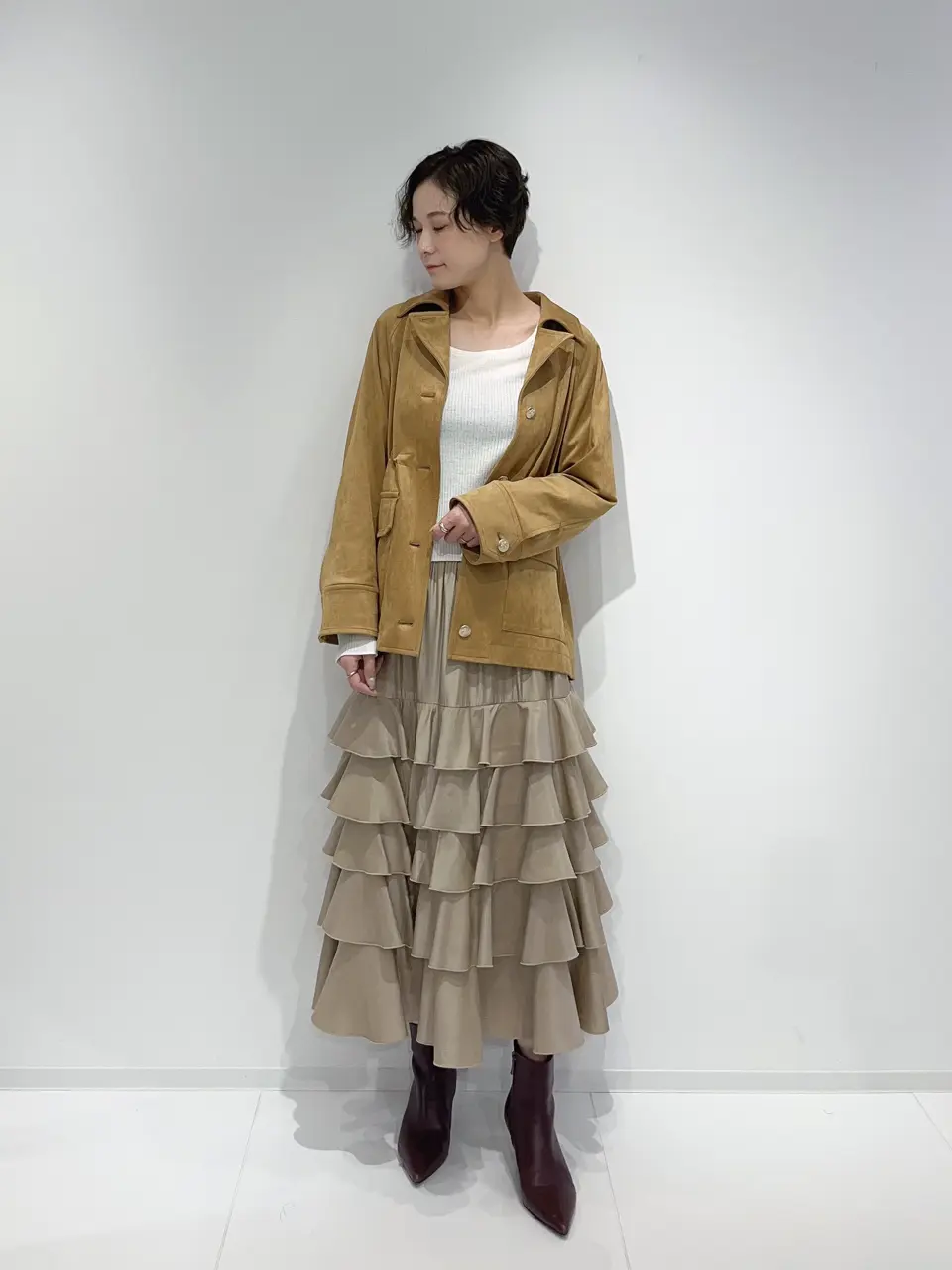 GRACE CONTINENTAL 亀田 未希 コーディネート画像